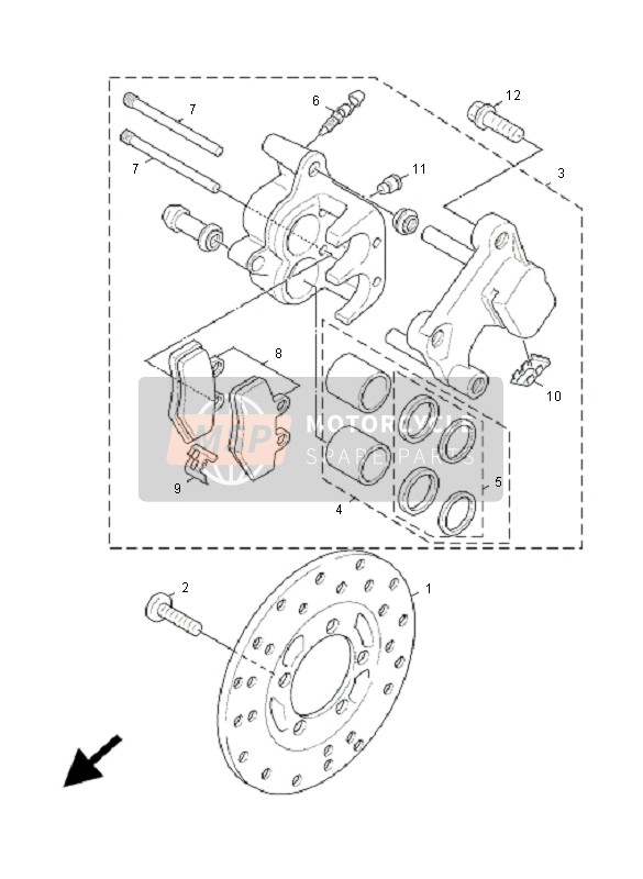 Front Brake Caliper